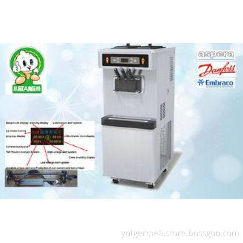 Consecutively Producing Yogurt Ice Cream Machine low Noisy